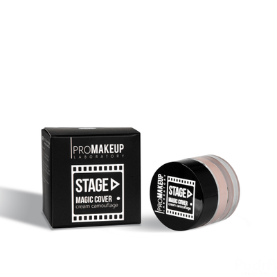 PROMAKEUP laboratory MAGIC COVER cream camouflage Крем-камуфляж линии «STAGE»