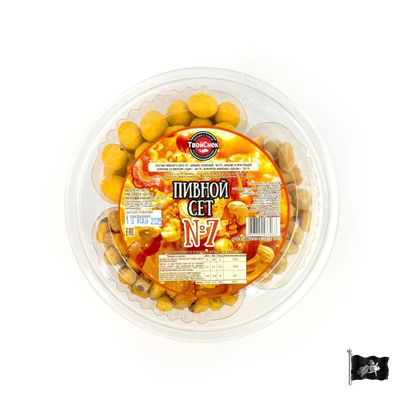 Пивной сет №7 (Соль, Сыр, Бекон) 135гр.