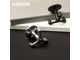 Крючок трехрожковый KR0440 BL, черный матовый
