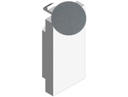 Заглушка серая, 1 модуль - Logus 90 - Efapel 45973 SIS