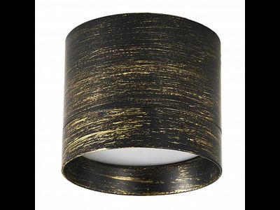 Светильник накладной General спот под лампу GX53 82(80)x70 Башня черное золото GWL-GX53-M-IP20 661346