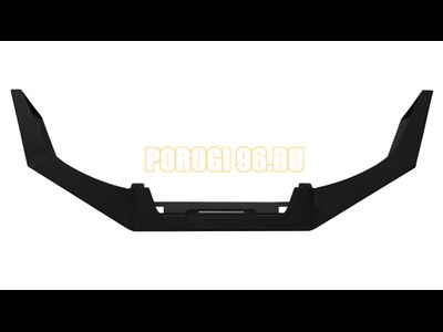 Передний силовой бампер без дуг серии Туризм на УАЗ Патриот, УАЗ Пикап 2005- (02.224.51)