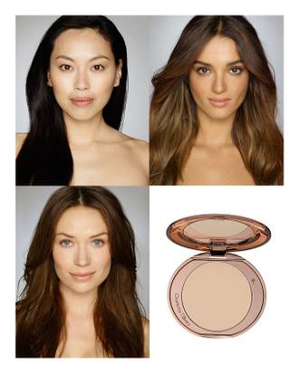 Charlotte Tilbury Airbrush Flawless Finish Невесомая Компактная Пудра (Medium)