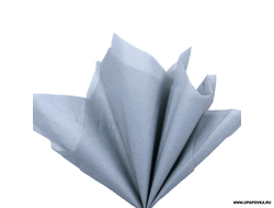 Бумага тишью 76х50 см 10 листов Светло-серый