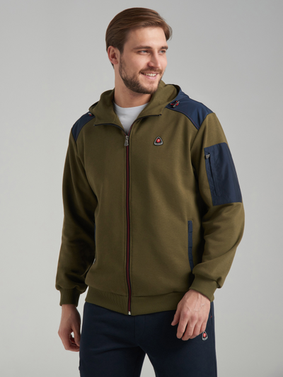 Спортивный костюм мужской 124SKM-1775 RED-N-ROCK'S (хаки)