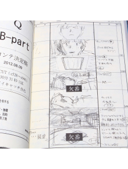 Оригинальный Арт Бук Evangelion: 3.0 You Can (Not) Redo - Conte Storyboard Art Book (Евангелион заметки аниматоров)