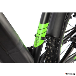 Электровелосипед Eltreco XT 800 Pro (Серо-зеленый)