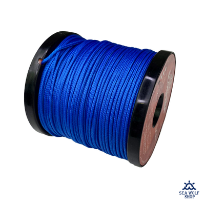 Линь 1.7мм Scorpena высокопрочный UHMW-PE синий, за 1м