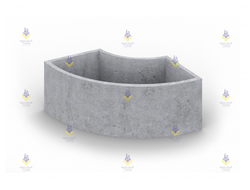 1802 Вазон для цветов «Секционный»