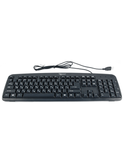 Клавиатура Gembird KB-8350U-BL, USB, черный
