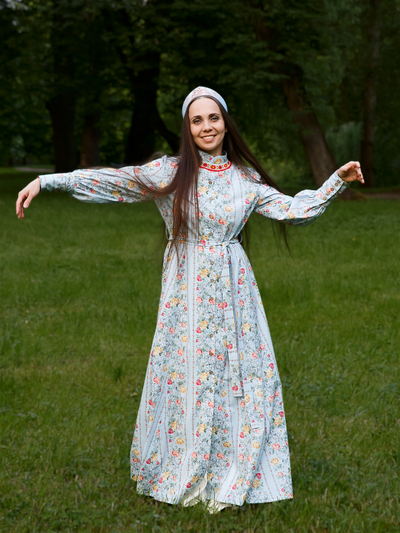 Платье  "Адмиральское" из премиум хлопка