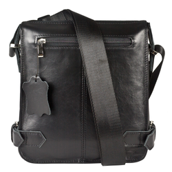 Кожаная мужская сумка Antimo black (арт. 5055-01)