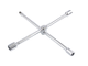 Ключ-крест баллонный, складной 17, 19, 21 мм и 1/2, 406 мм, хромированная Gross