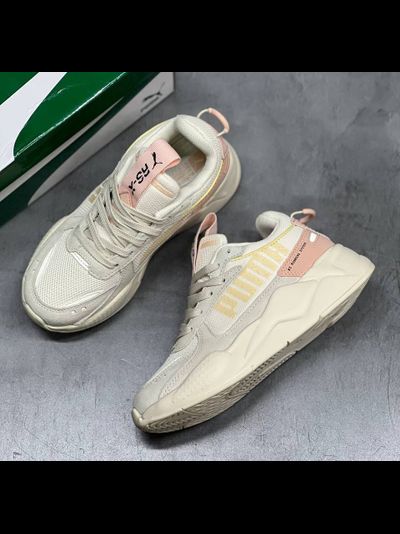 Puma RS-X3 Grey Light Pink Yellow
