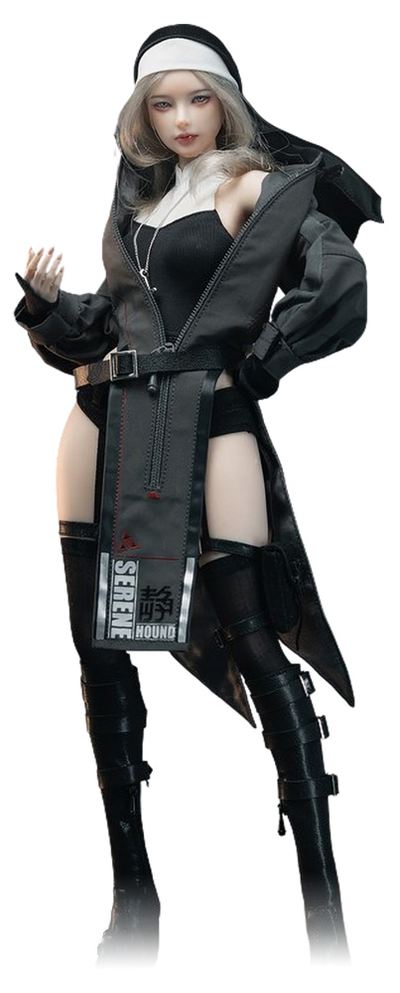 ПРЕДЗАКАЗ - Боевая монахиня Агнес  - Коллекционная фигурка 1/6 Holy Light Serene Hound Agnes (I8-501S615) - I8TOYS ?ЦЕНА: 29500 РУБ.?