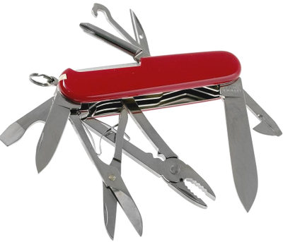 VICTORINOX Deluxe tinker 1.4723, 91 мм, 17 функций, красный