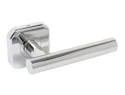 Комплект ручек для метал дверей БУЛАТ РФ 04.04 ФОРТЕ  хром  [58026]