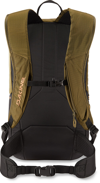 Dakine Mission Pro 18L Dark Olive/Black вид со спины