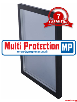 Стеклопакет Multi Protection СОЛНЦЕЗАЩИТНЫЙ, ЗВУКОИЗОЛЯЦИОННЫЙ, ЭНЕРГОСБЕРЕГАЮЩИЙ + 6 мм стекло
