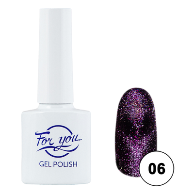 Гель-лак FOR YOU Cat's eye COSMO № 06