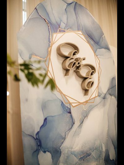 Декор фона президиума "Нежность"