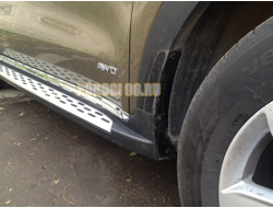 Пороги OEM на Kia Sportage IV (QL) (2016)