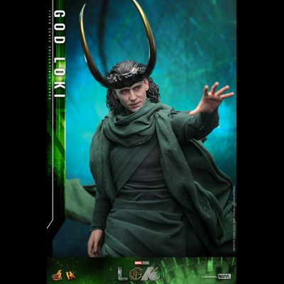 Бог времени Локи (Том Хиддлстон, "Локи") - Коллекционная фигурка 1/6 God Loki (DX40) - Hot Toys