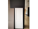 Межкомнатная дверь "Перфекто 106" barhat white (стекло белое Lacobel)