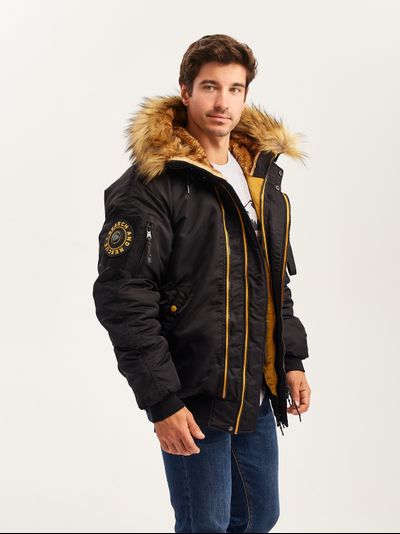 Куртка N2B COMPASS BLACK/YELLOW