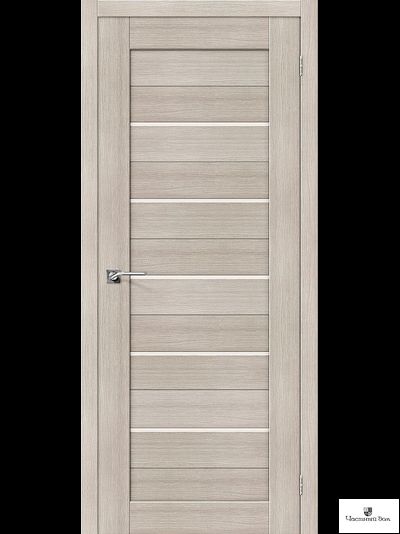 Дверь межкомнатная эко шпон Порта 22 капучино
