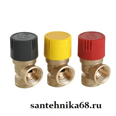 Клапан предохранительный для отопления Valtec 1,5 3 6 Бар