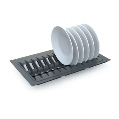 Лоток для тарелок Mesan TrayBond, (Ш270хГ480-420хВ45) белый
