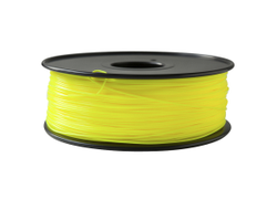 PLA пластик FL33 1.75мм для 3D принтера 1кг. Желтый