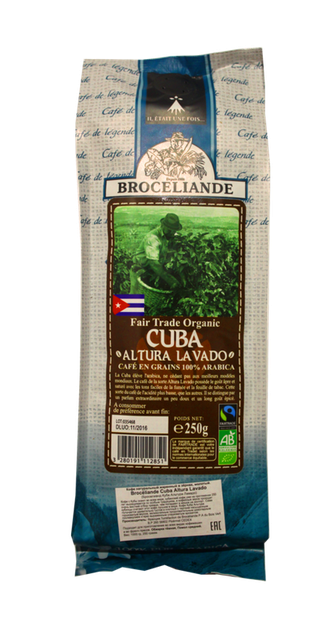 Кофе в зернах Broceliande Cuba 250 гр.