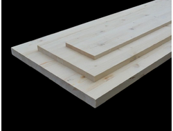 Мебельный щит из ели цельноламельный