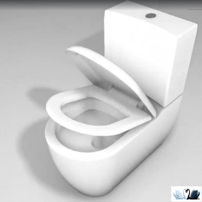 Унитаз Creavit Grande GR360-11CB00E-0000, в комплекте с бачком GR410.000, напольный приставной