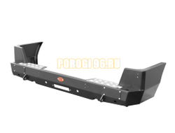 Задний силовой бампер серии Трофи на УАЗ Патриот 2005- (03.104.01)