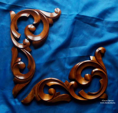 Резной накладной декор