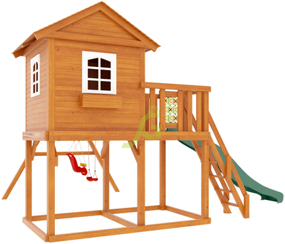 Детская деревянная площадка IgraGrad Домик 1 купить в Воронеже