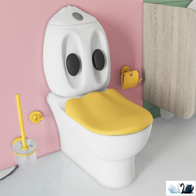 Унитаз Creavit Ducky DC360-11CB00E-0000 с бачком DC400-00CB00E-0000, детский