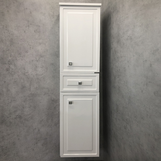 Шкаф-колонна "Феррара-40" белый глянец