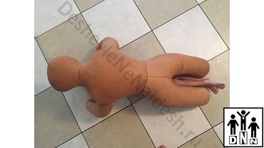 борцовский тренировочный манекен натуральная кожа двуногий