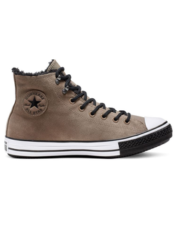 Кеды Converse Ctas Winter зимние коричневые