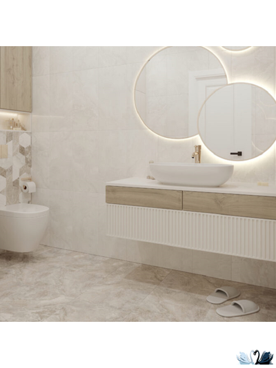 Плитка настенная Belani Antique декор бежевый 30 х 60 см под мрамор Береза керамика