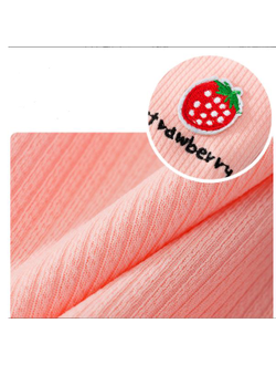 Комбинезон с панамкой Клубничка