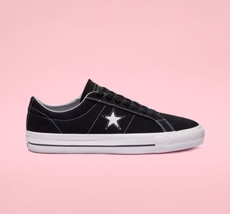 Кеды Converse One Star Pro черные низкие