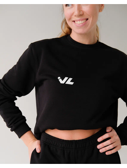 СВИТШОТ Volleylife черный/графит (размер 42-48)