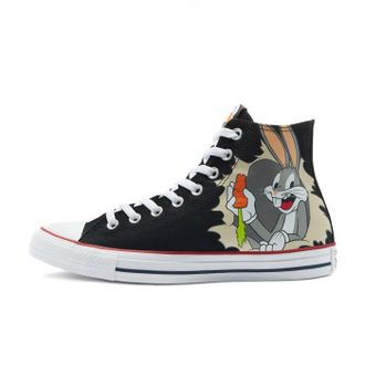 Кеды Converse All Star Bugs Bunny черные высокие