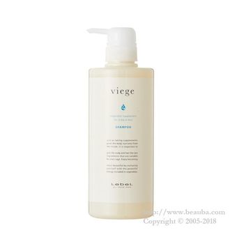 Шампунь восстанавливающий для волос и кожи головы viege Shampoo - 600 мл