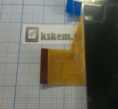 Тачскрин сенсорный экран Irbis TZ162 4G/YJ406FPC-V1